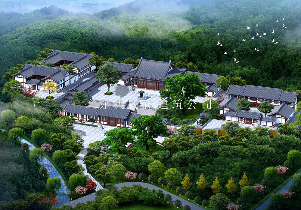 國寧禪寺 - 宋式古建筑設計